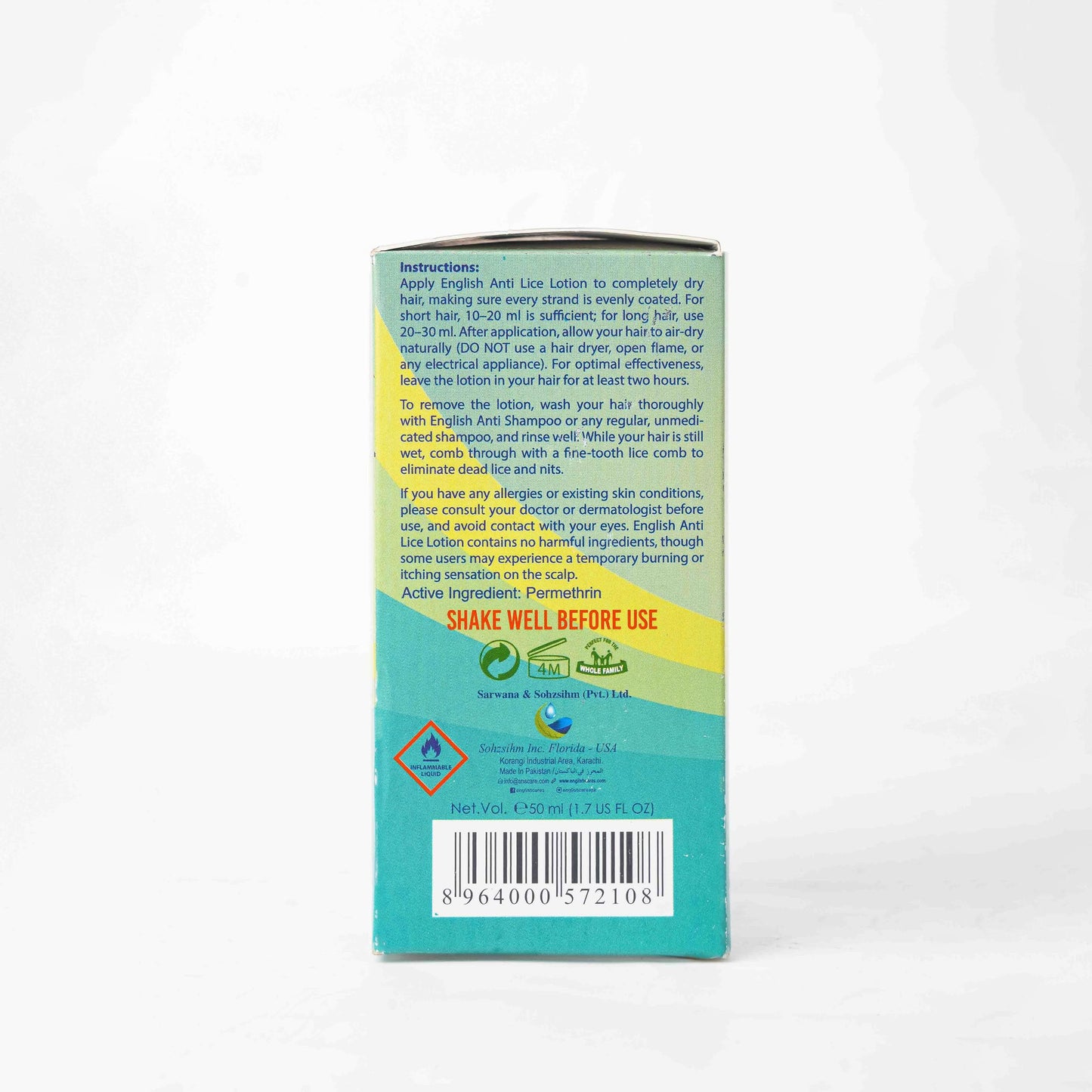 Buy 1 Anti-Lice Lotion, Get Free Lice Comb