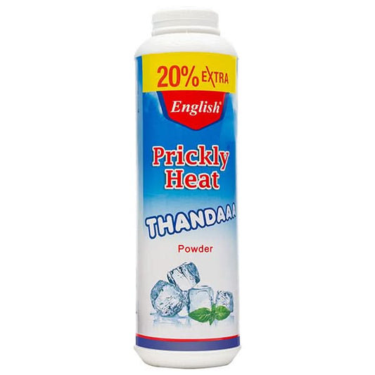 English Prickly Heat Thandaa Powder Large Pack (220g)