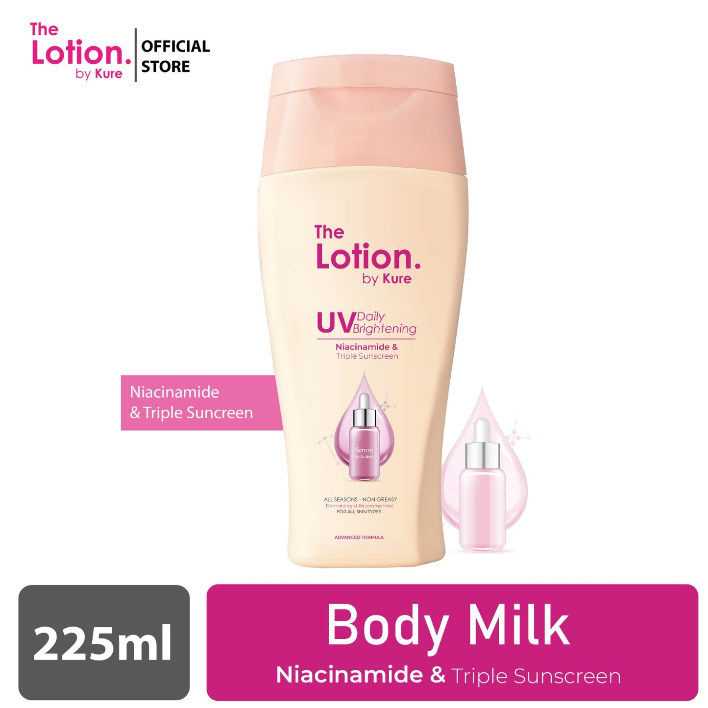 Kure Lotion UV Daily brightening 225ml