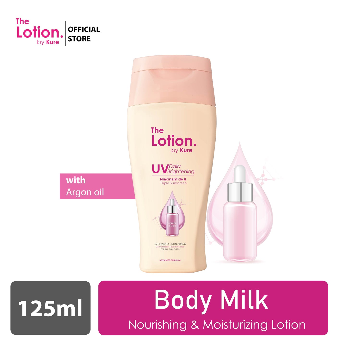 Kure Lotion UV Daily brightening 125ml