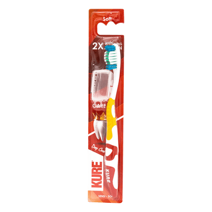 Kure 2X Whitening Action Toothbrush (Soft)