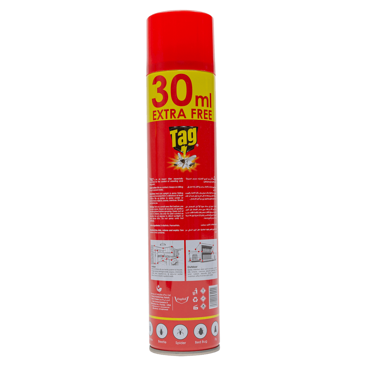Tag Rtv Spray TAG Insect Killer Spray (325ml) – English Cares