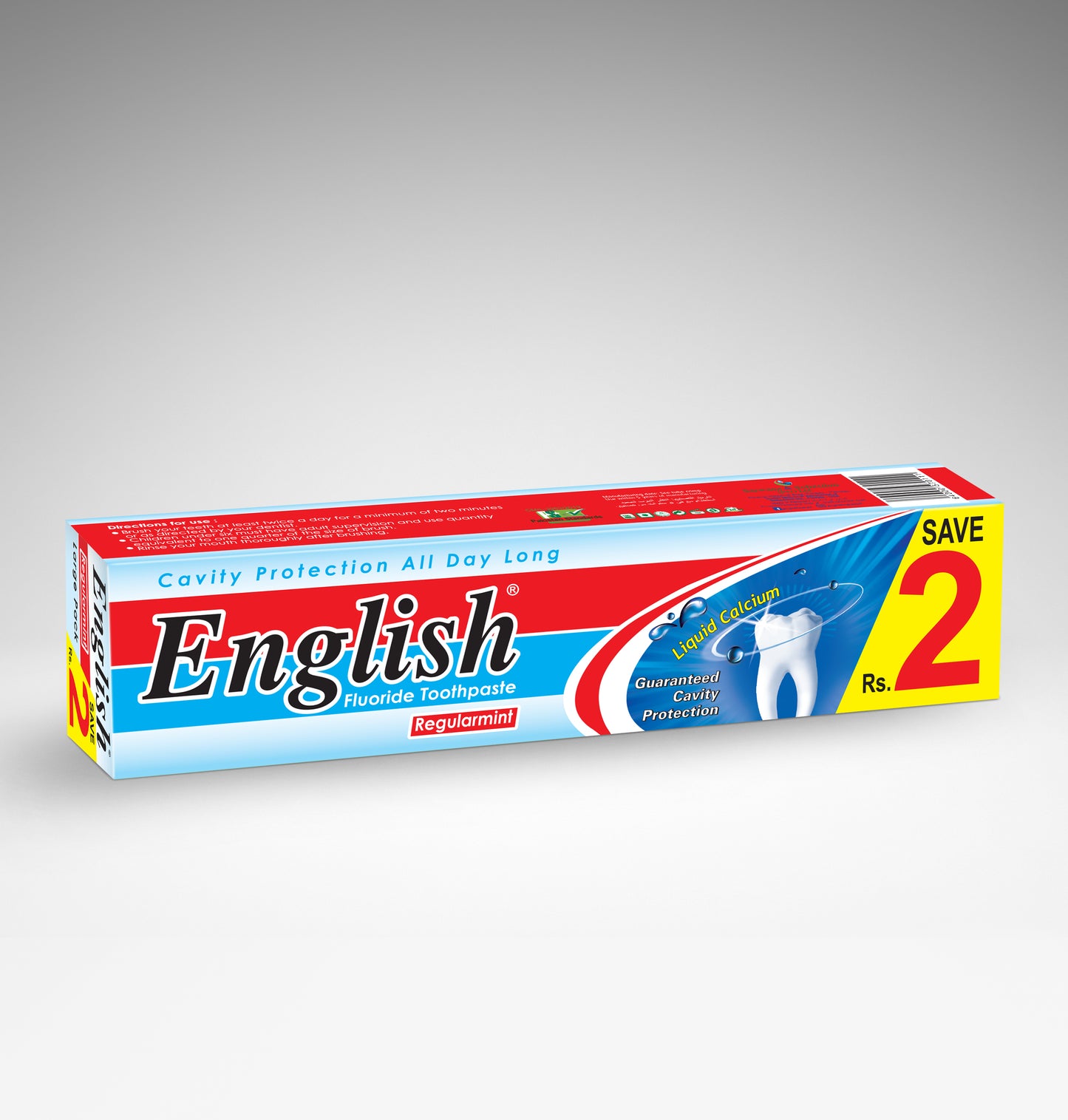 English Regularmint Toothpaste Medium