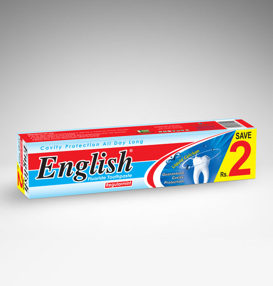 English Regularmint Toothpaste Medium