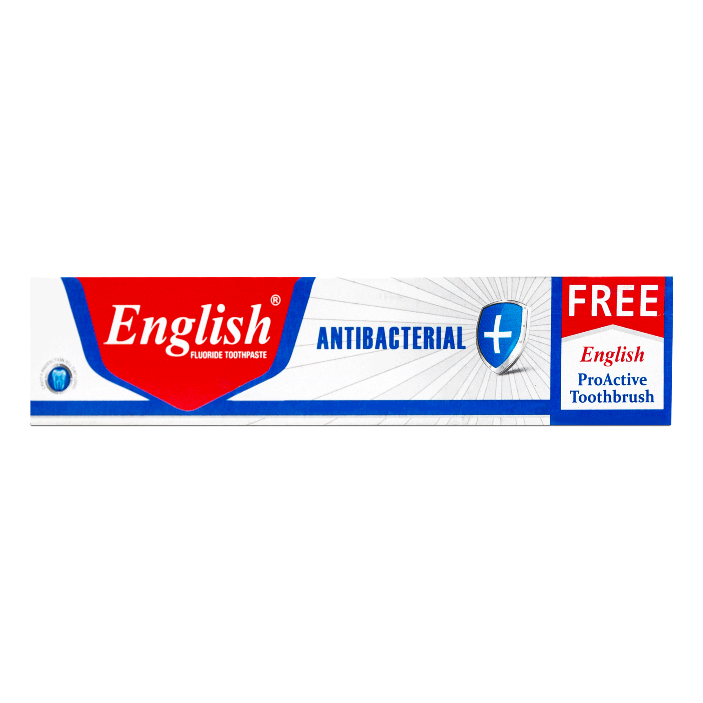 English Antibacterial Toothpaste Brush Pack (60g)