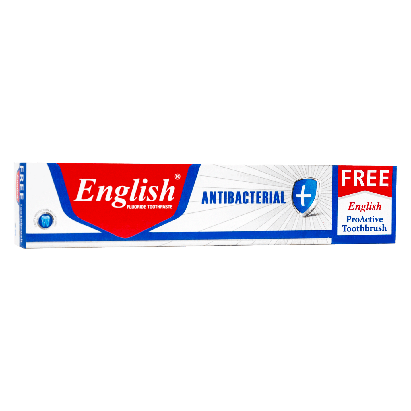 English Antibacterial Toothpaste Brush Pack (60g)