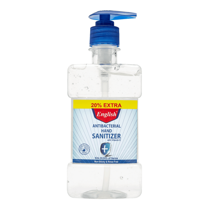 English Hand Sanitizer Antibacterial (250ml)