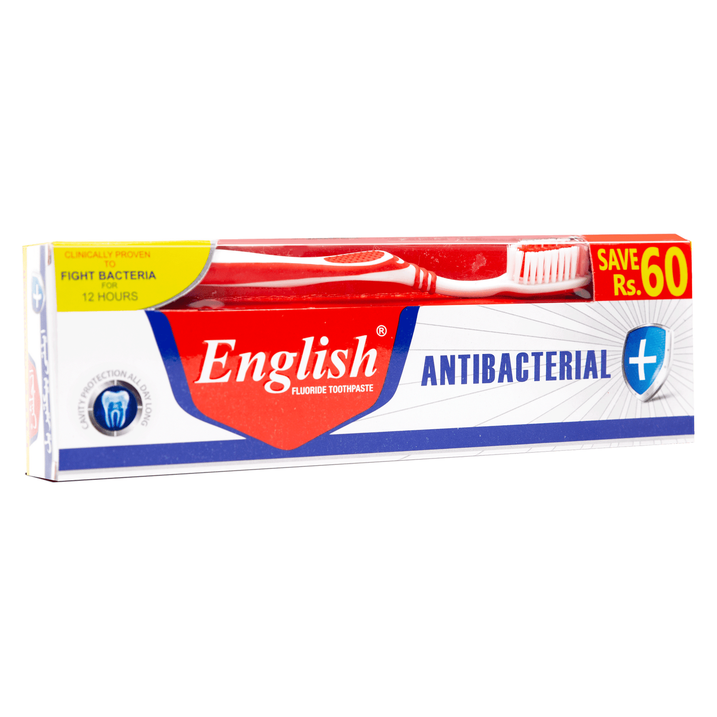 English Antibacterial Toothpaste Value Pack (135g)