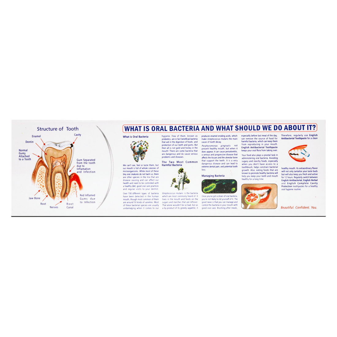 English Antibacterial Toothpaste Value Pack (135g)