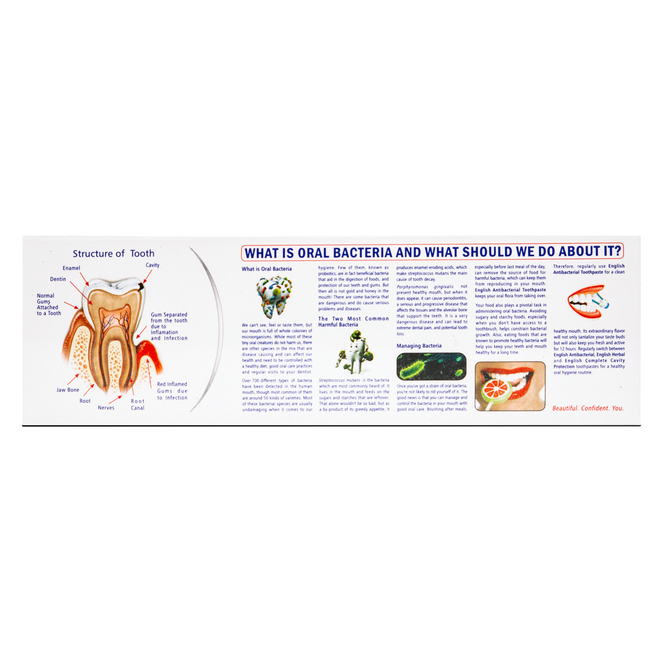 English Antibacterial Toothpaste Value Pack (135g)