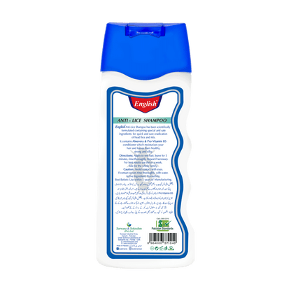 English Anti-Lice Shampoo Large Pack (100ml)