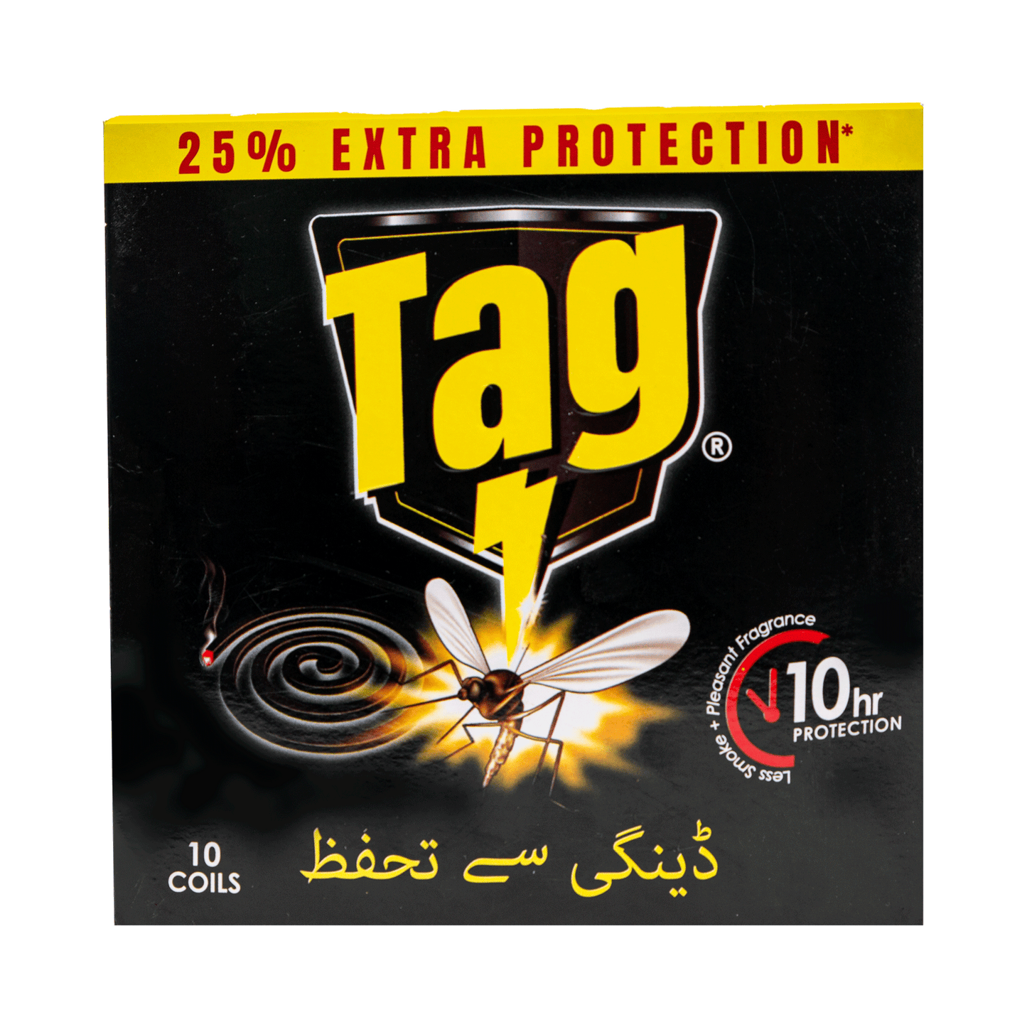 TAG Mosquito-Coil-Black (Pack Of 10 Pcs)