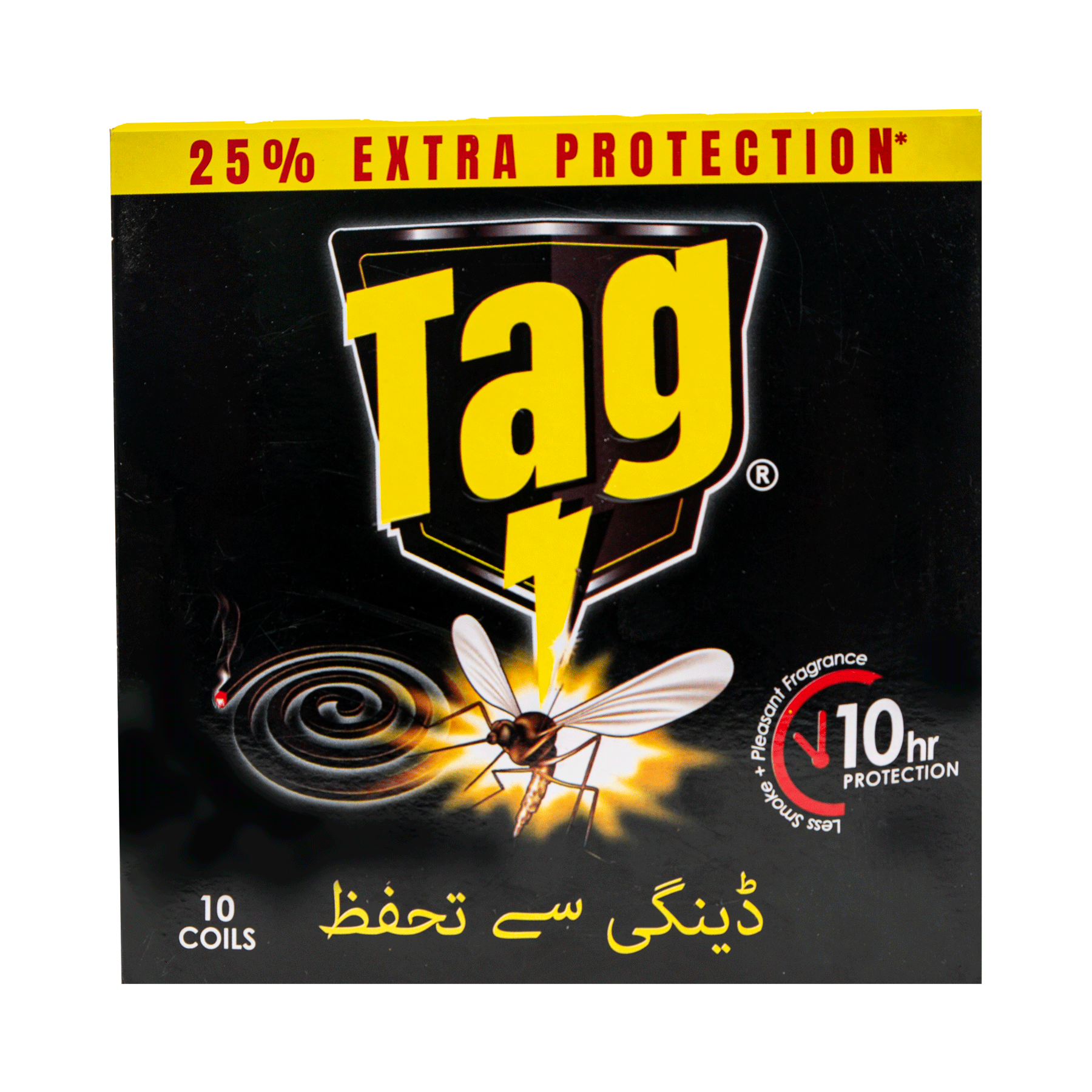 TAG Mosquito-Coil-Black (Pack Of 10 Pcs)