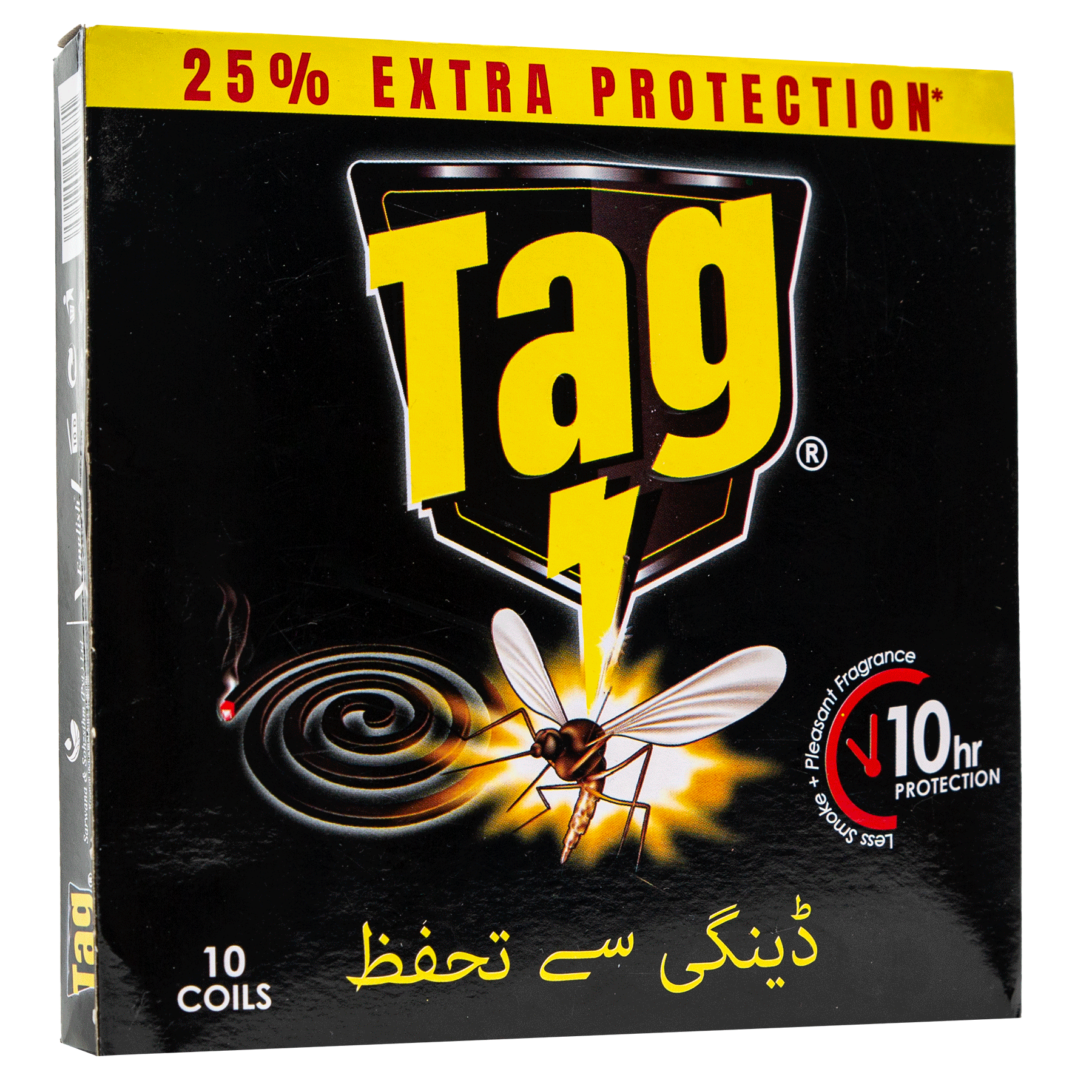 TAG Mosquito-Coil-Black (Pack Of 10 Pcs)