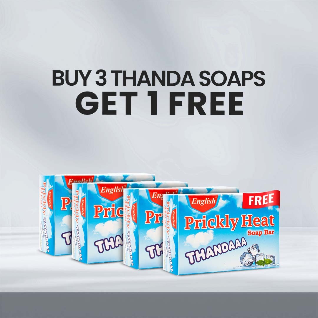 Buy 3 Thanda Soaps Get 1 Free