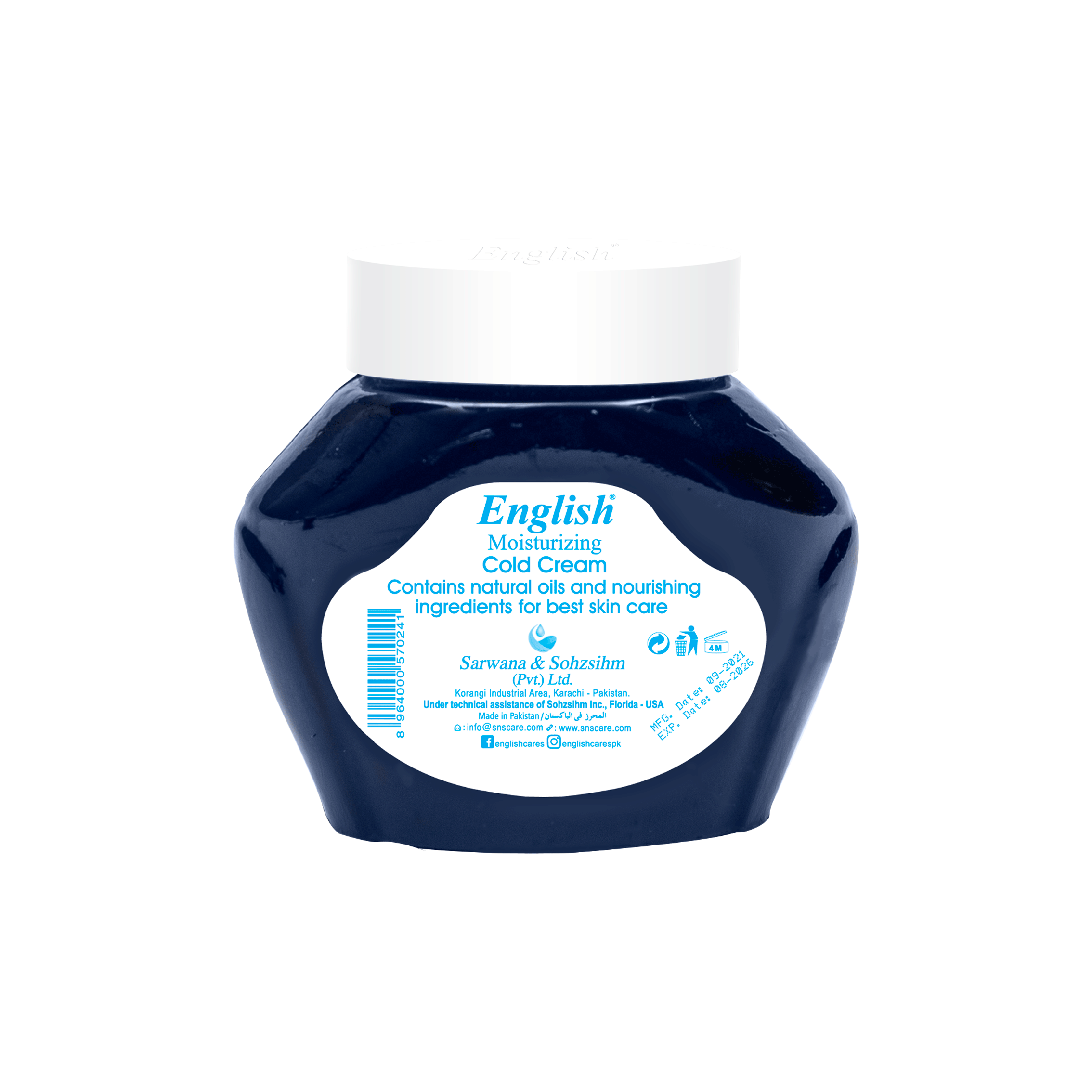 English Moisturizing Cold Cream Medium (42g)