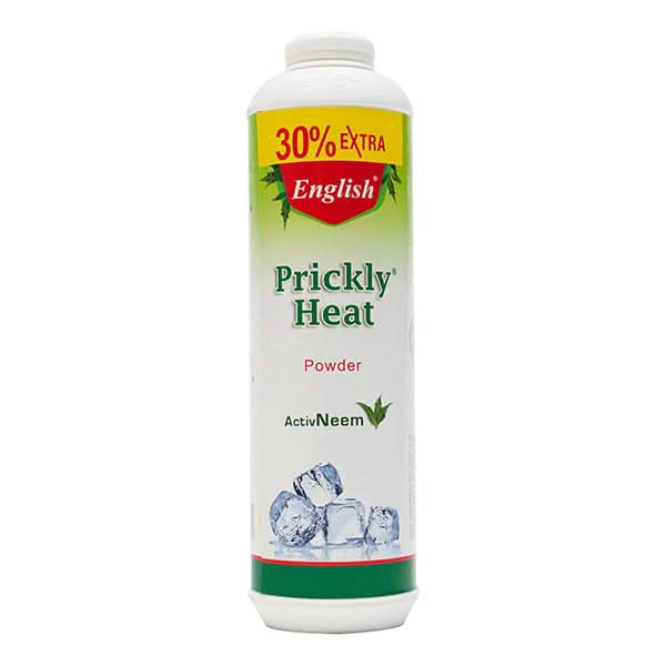 English Prickly Heat Neem Active Powder Family Pack (440g)