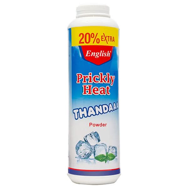 English Prickly Heat Thandaa Powder Large Pack (220g)