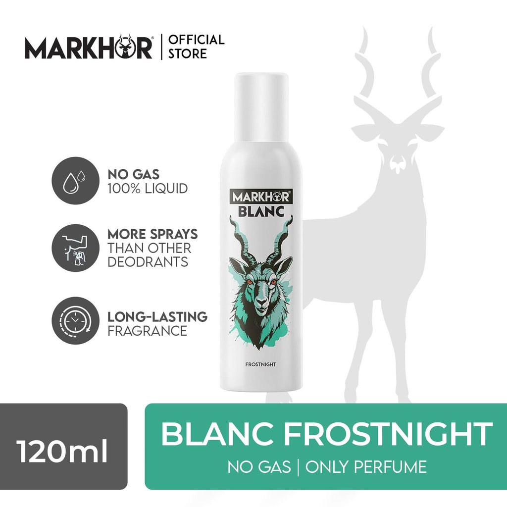 Markhor Blanc Frostnight Body Spray (Non-Gas) 120ml