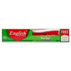 English Herbal Toothpaste Window Pack With Brush (60g)