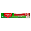 English Herbal Toothpaste Window Pack With Brush (60g)