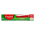 English Herbal Toothpaste Window Pack With Brush (60g)
