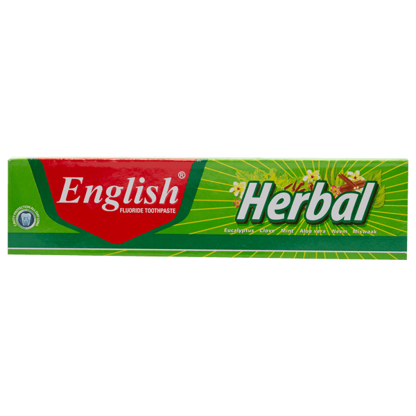 English Herbal Toothpaste Large Pack (60g) – English Cares