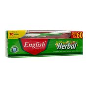 English Herbal Toothpaste Value Pack (135g)