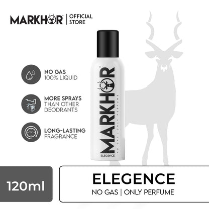 Markhor Elegance Body Spray (Non-Gas) 120ml