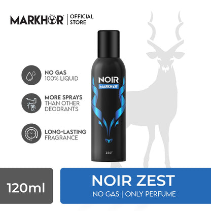 Markhor Noir Zest body spray (Non-Gas) 120ml