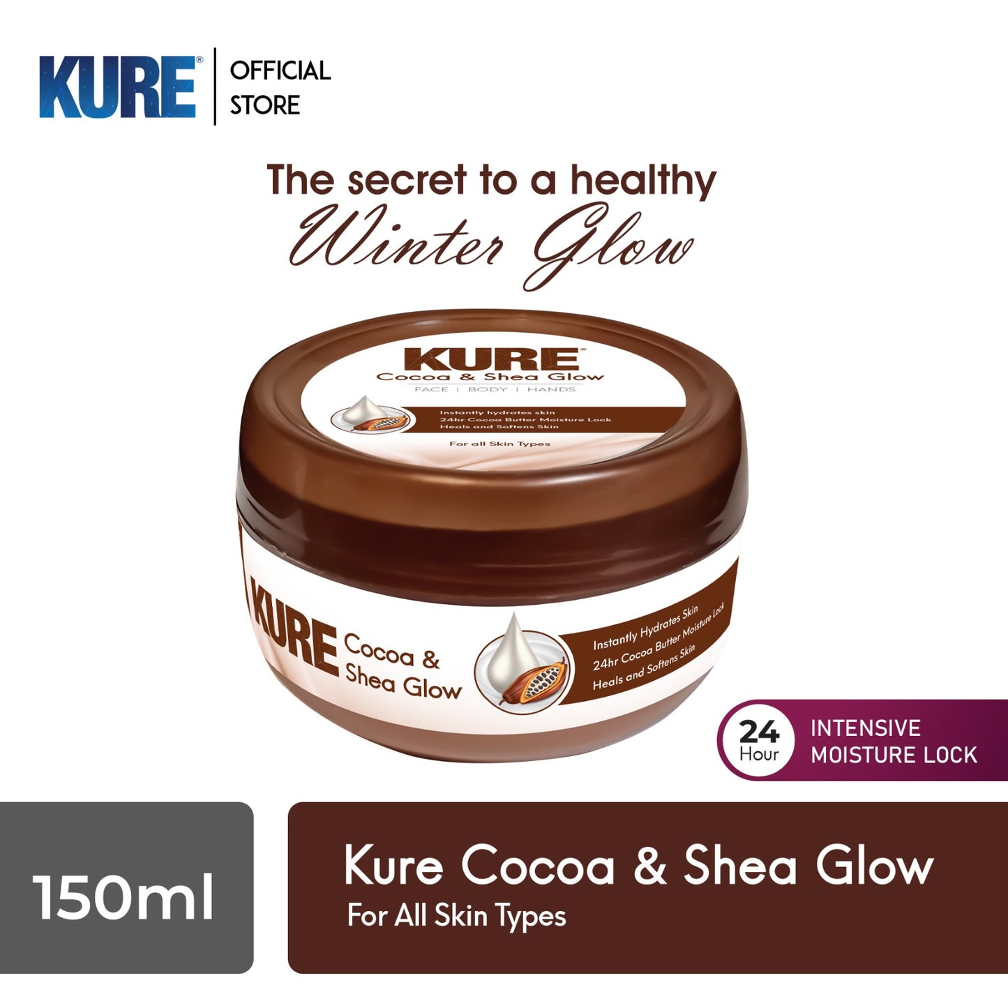 Kure Cocoa & Shea Glow Cream