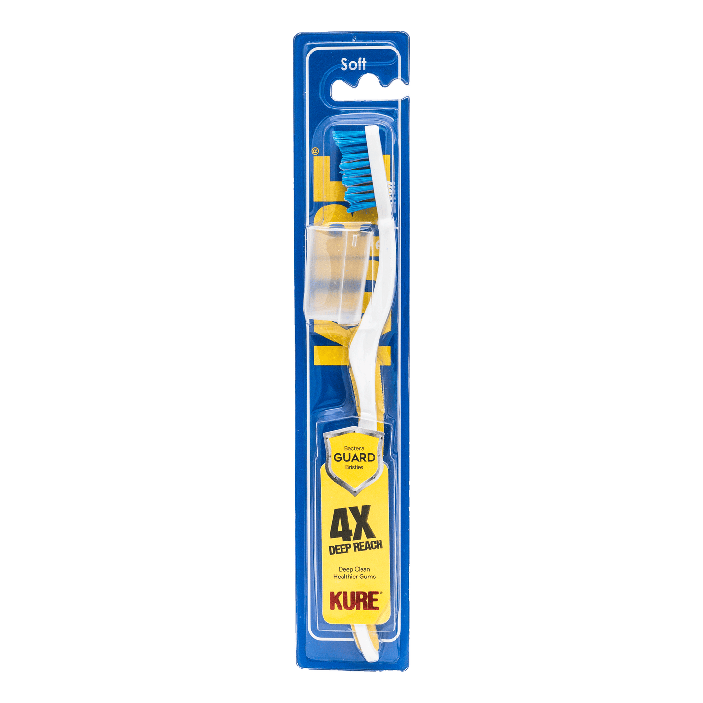 Kure 4X Bacteria Guard Bristles Toothbrush (Soft)