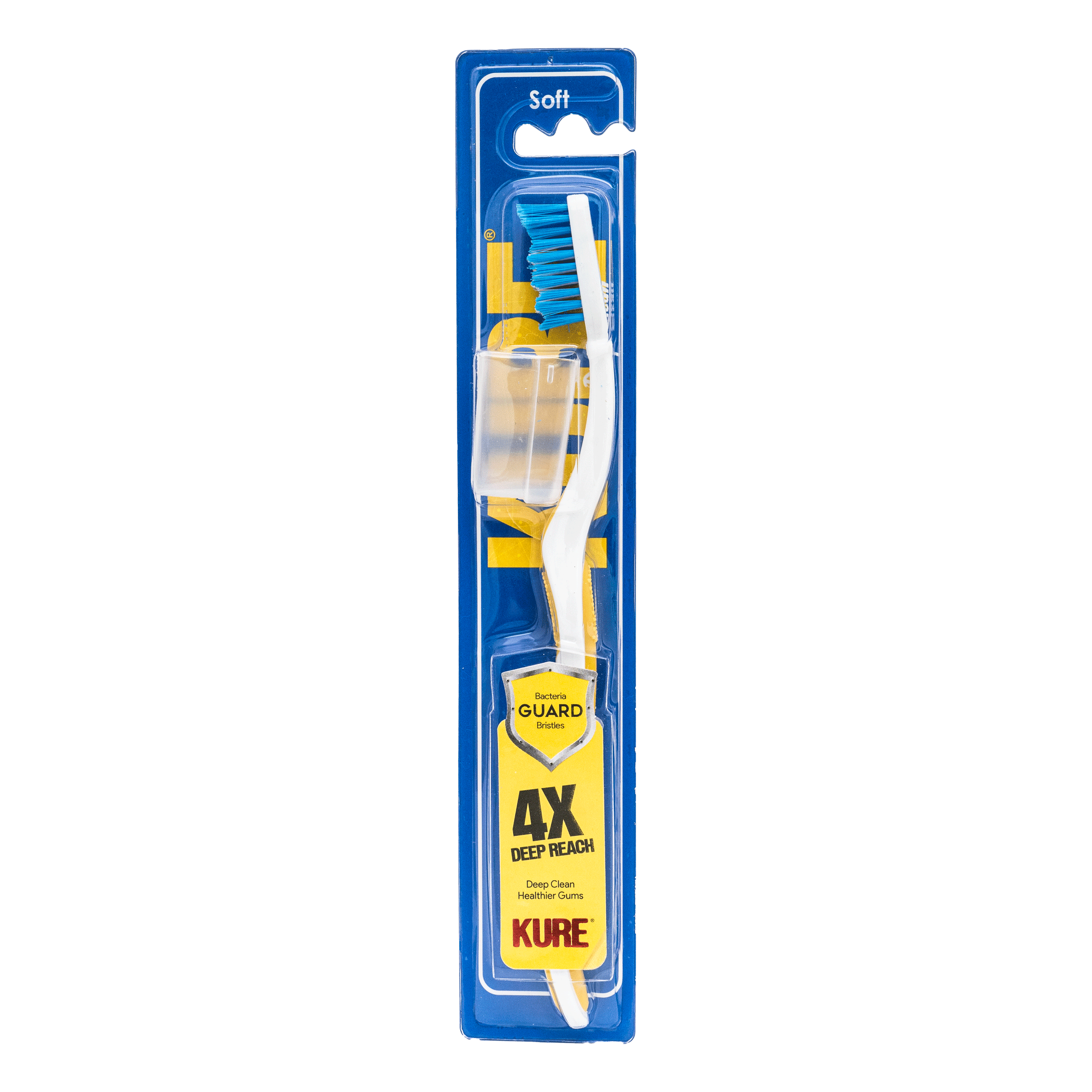Kure 4X Bacteria Guard Bristles Toothbrush (Soft)