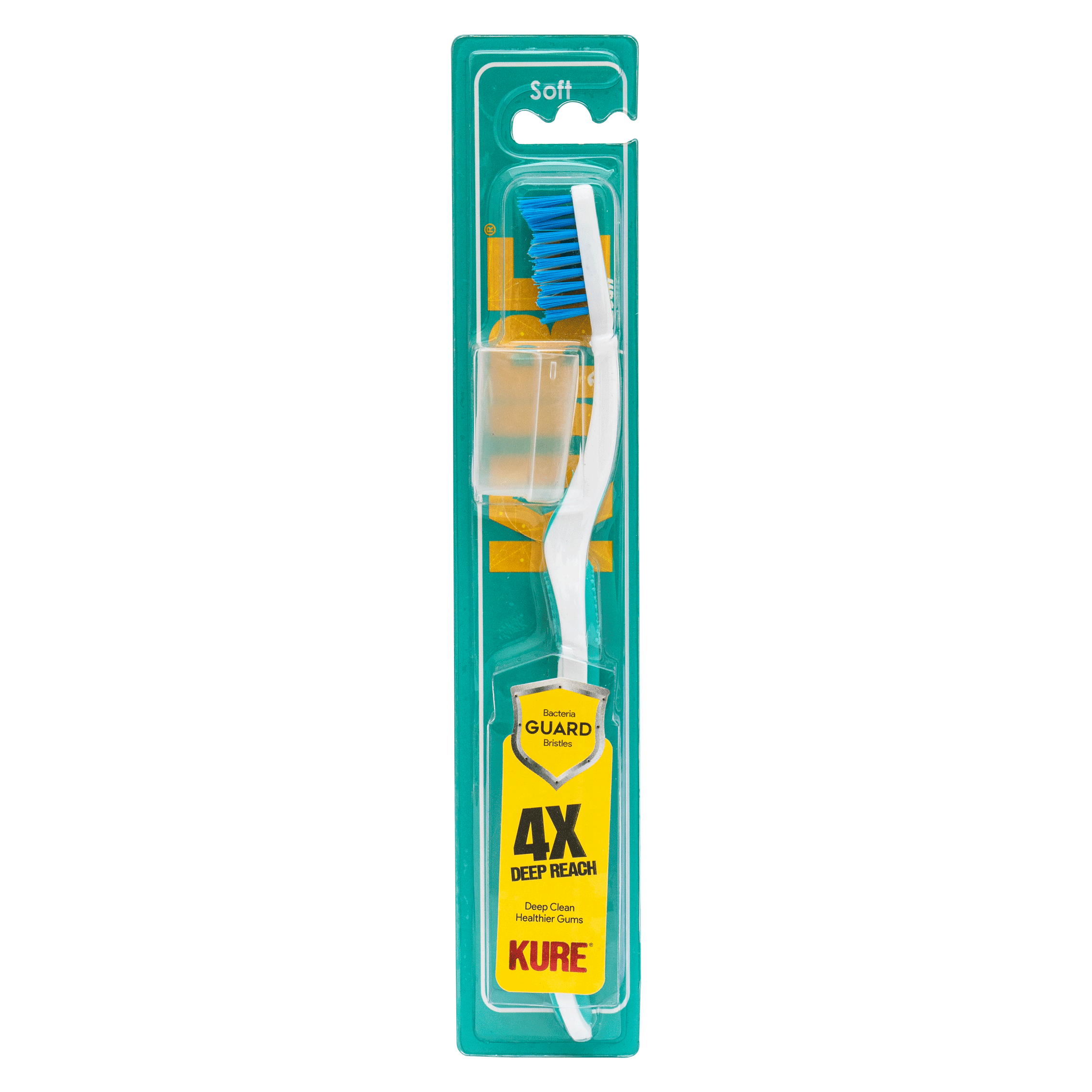 Kure 4X Bacteria Guard Bristles Toothbrush (Soft)