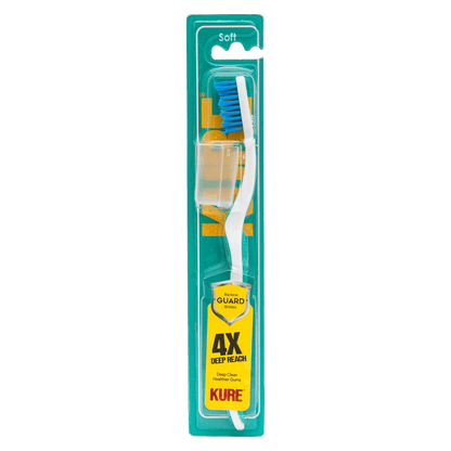 Kure 4X Bacteria Guard Bristles Toothbrush (Soft)