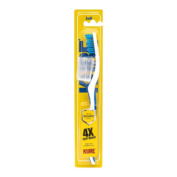 Kure 4X Bacteria Guard Bristles Toothbrush (Soft)