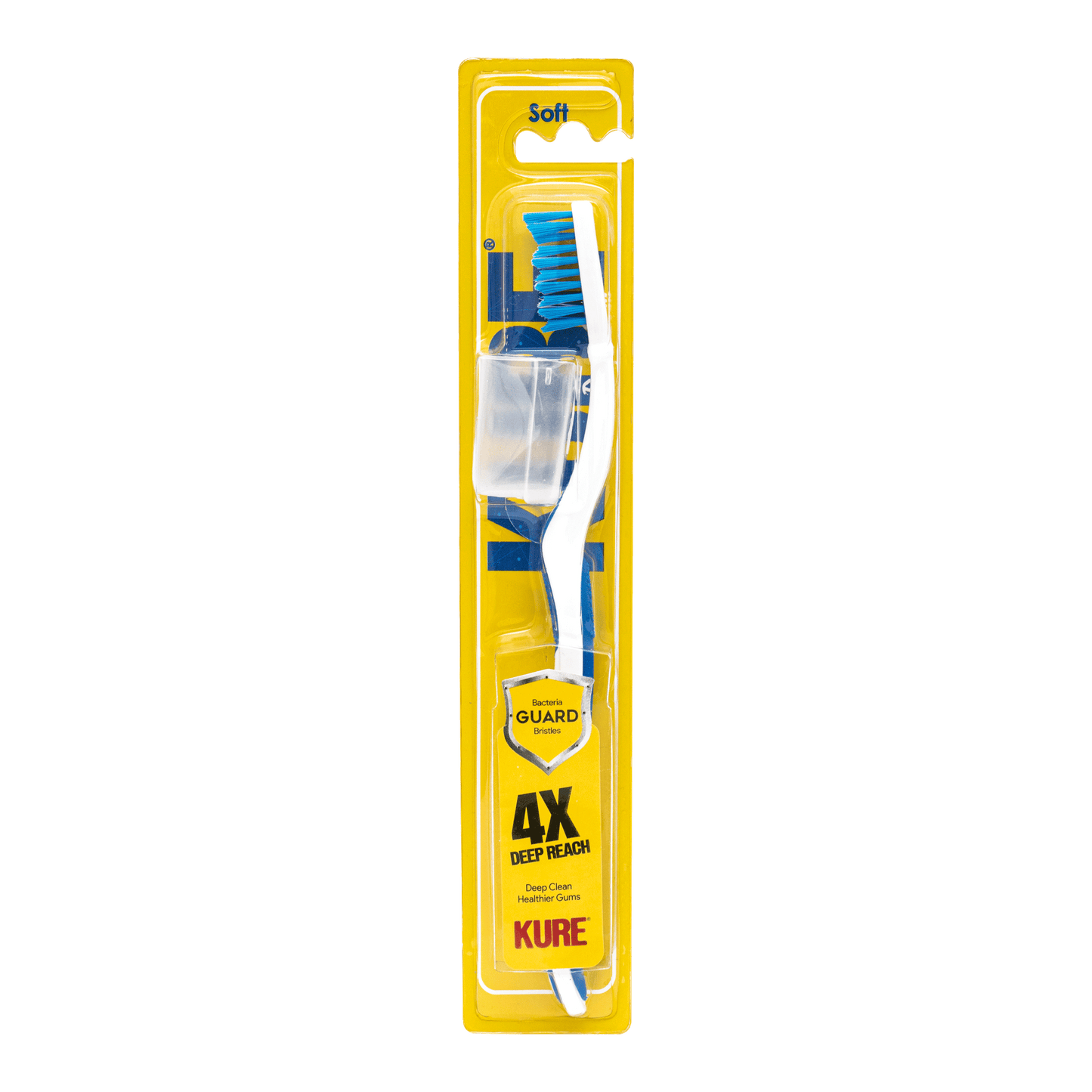 Kure 4X Bacteria Guard Bristles Toothbrush (Soft)