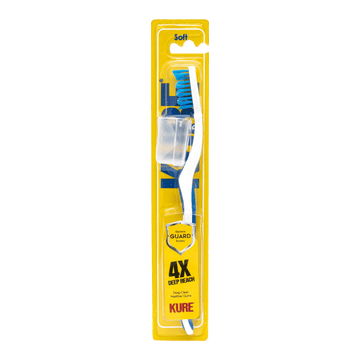 Kure 4X Bacteria Guard Bristles Toothbrush (Soft)