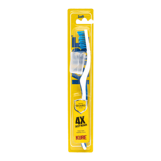 Kure 4X Bacteria Guard Bristles Toothbrush (Soft)