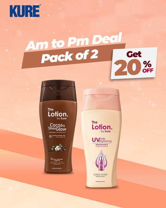 Kure Lotion AM to PM Deal Pack of 2