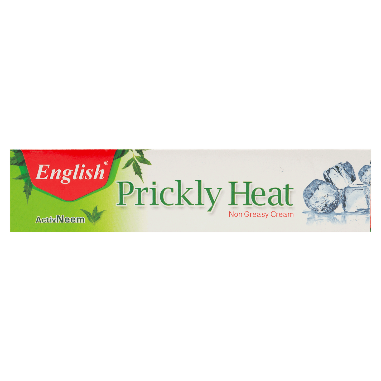 English Prickly Heat Cream (Activ Neem) Large Pack (75g)