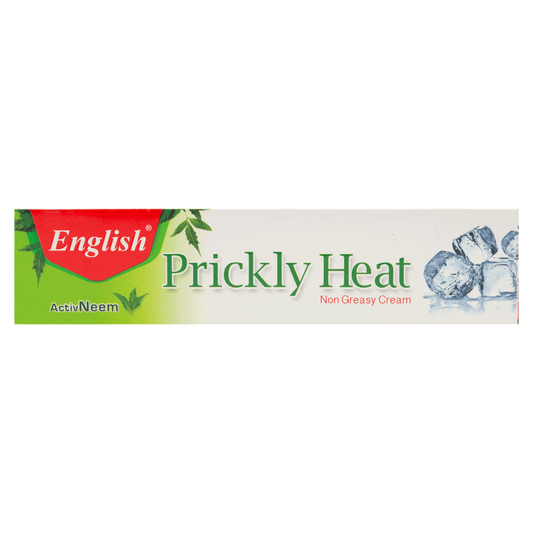 English Prickly Heat Cream (Activ Neem) Large Pack (75g)