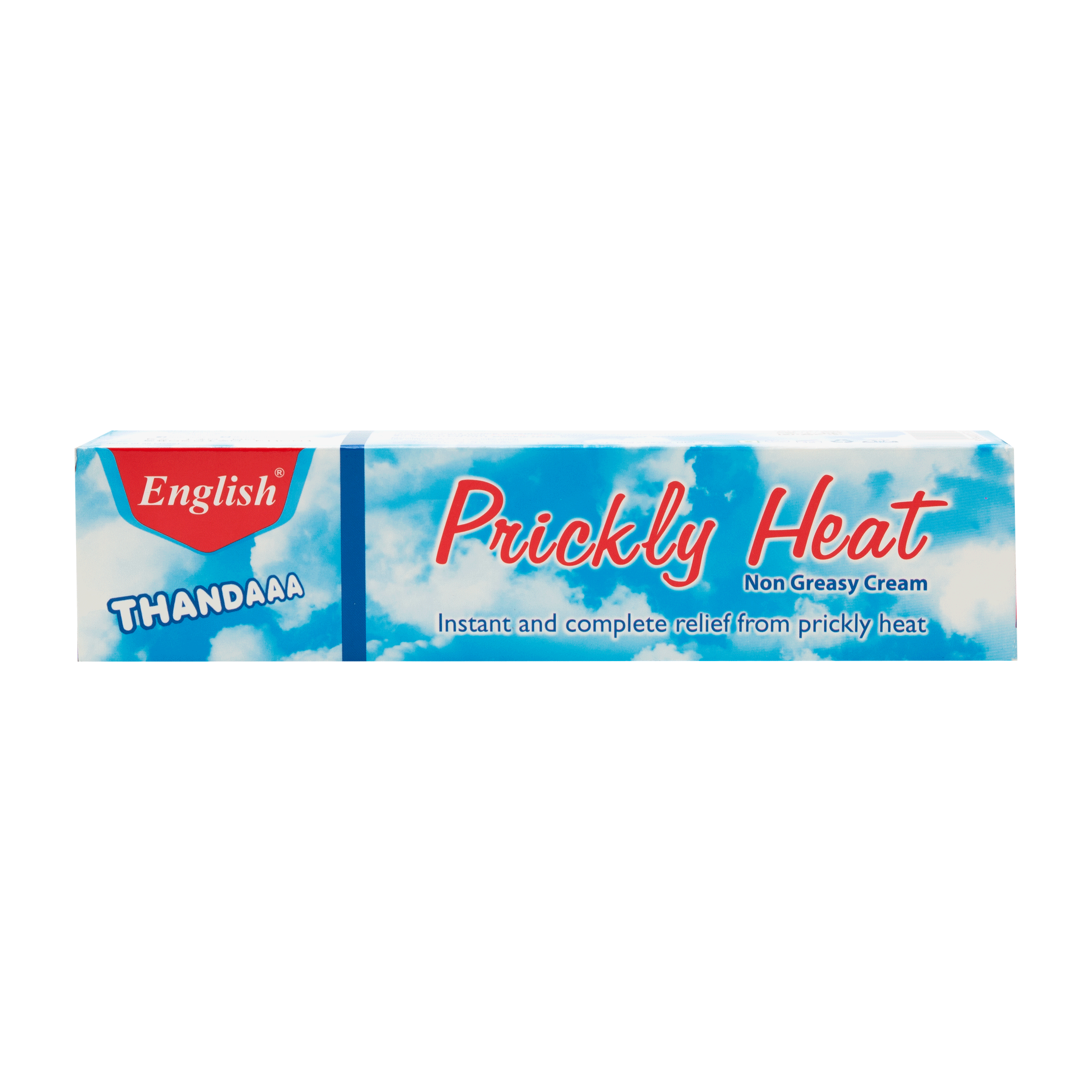 English Prickly Heat Cream (Regular) Large Pack (75g)