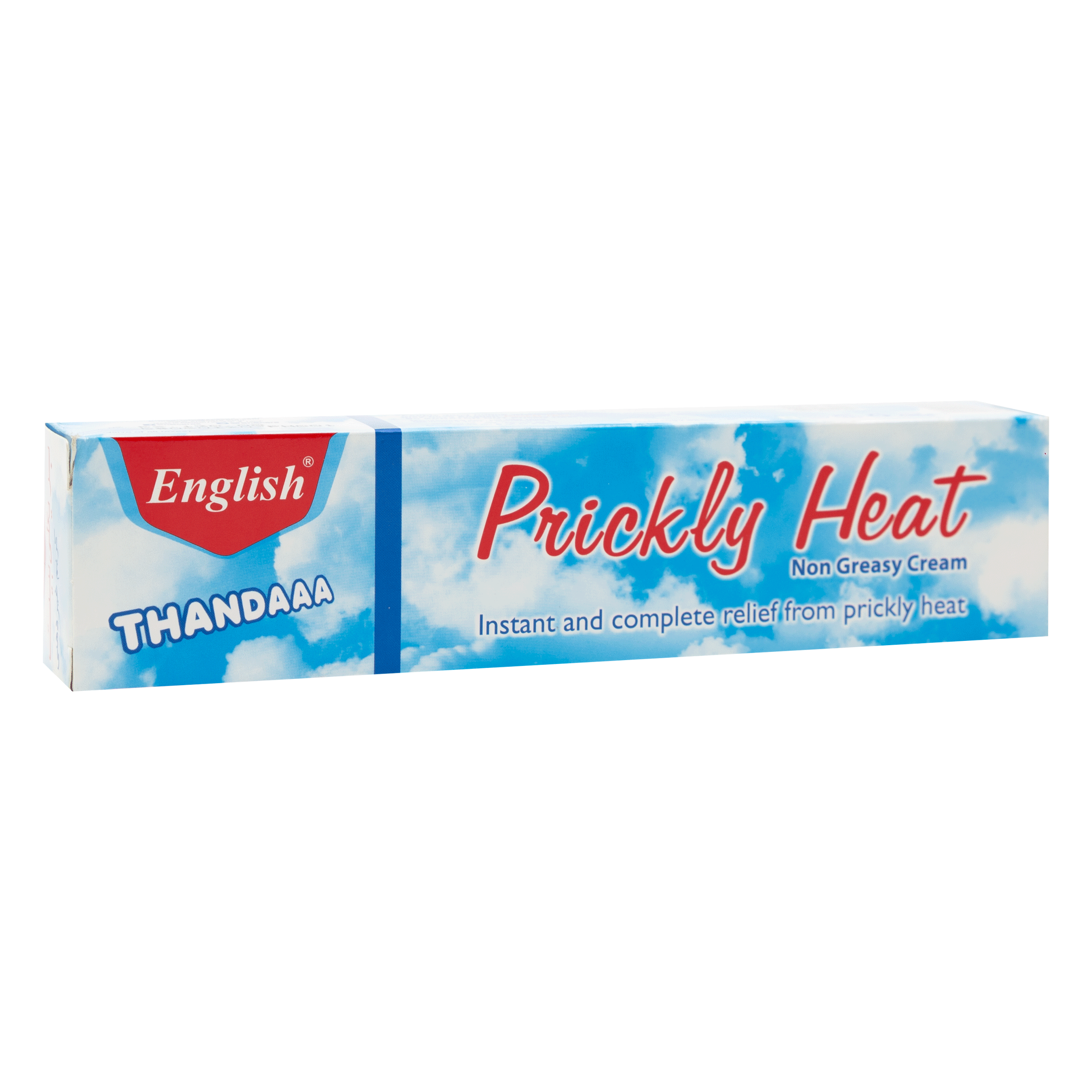 English Prickly Heat Cream (Regular) Large Pack (75g)