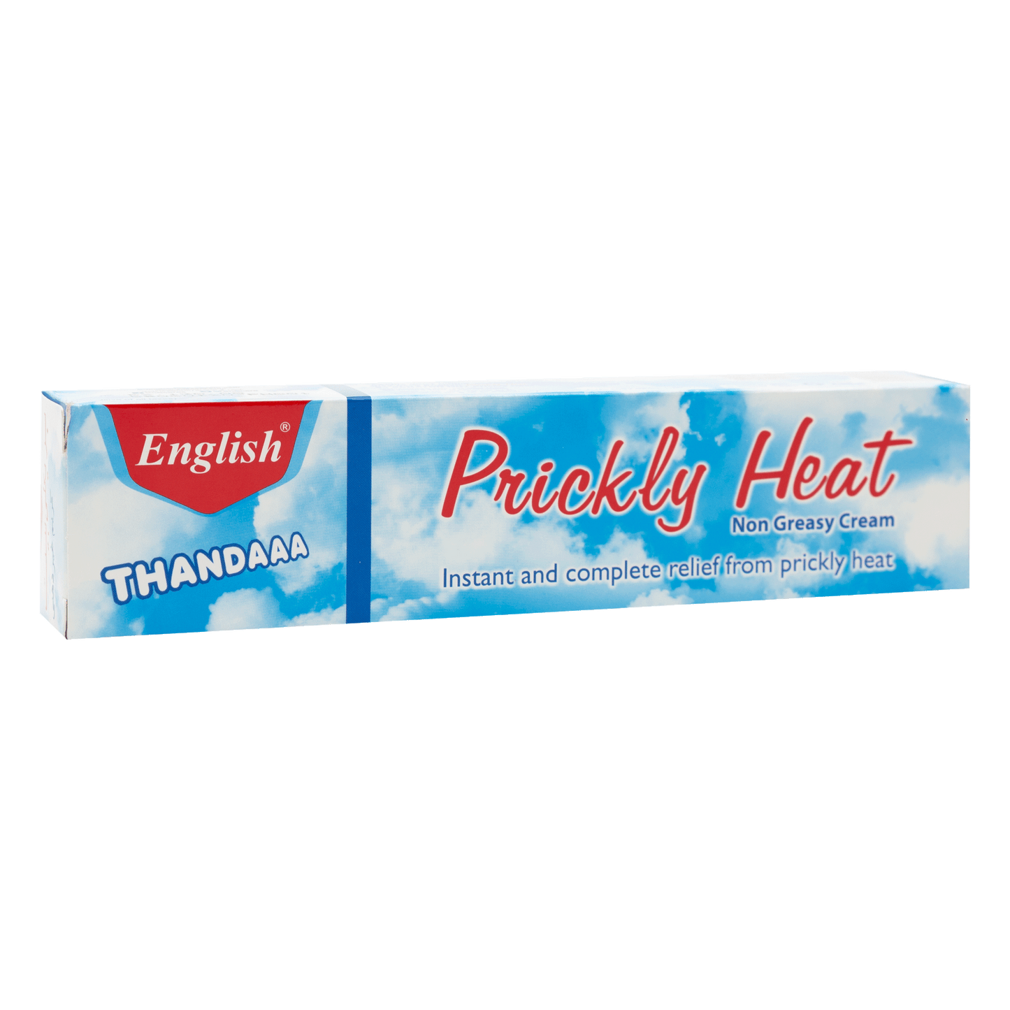 English Prickly Heat Cream (Regular) Large Pack (75g)