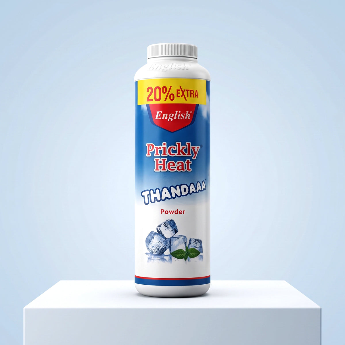 English Prickly Heat Thandaa Powder Large Pack (220g)