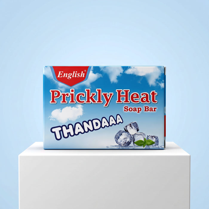 English Prickly Heat Soap Bar (95g)