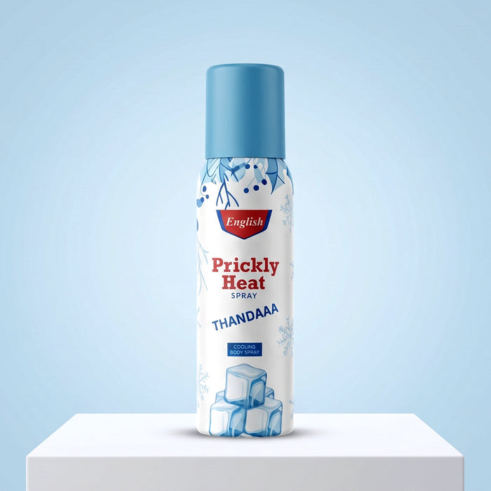 English Prickly Heat Spray – Thandaaa (120ml)