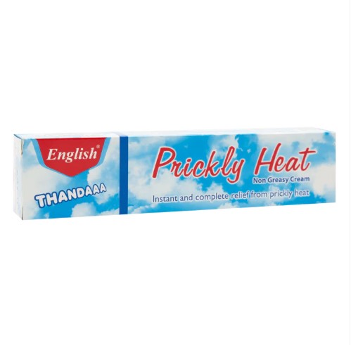 English Prickly Heat Cream (Regular) Large Pack (75g)