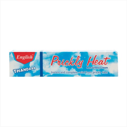 English Prickly Heat Cream (Regular) Large Pack (75g)